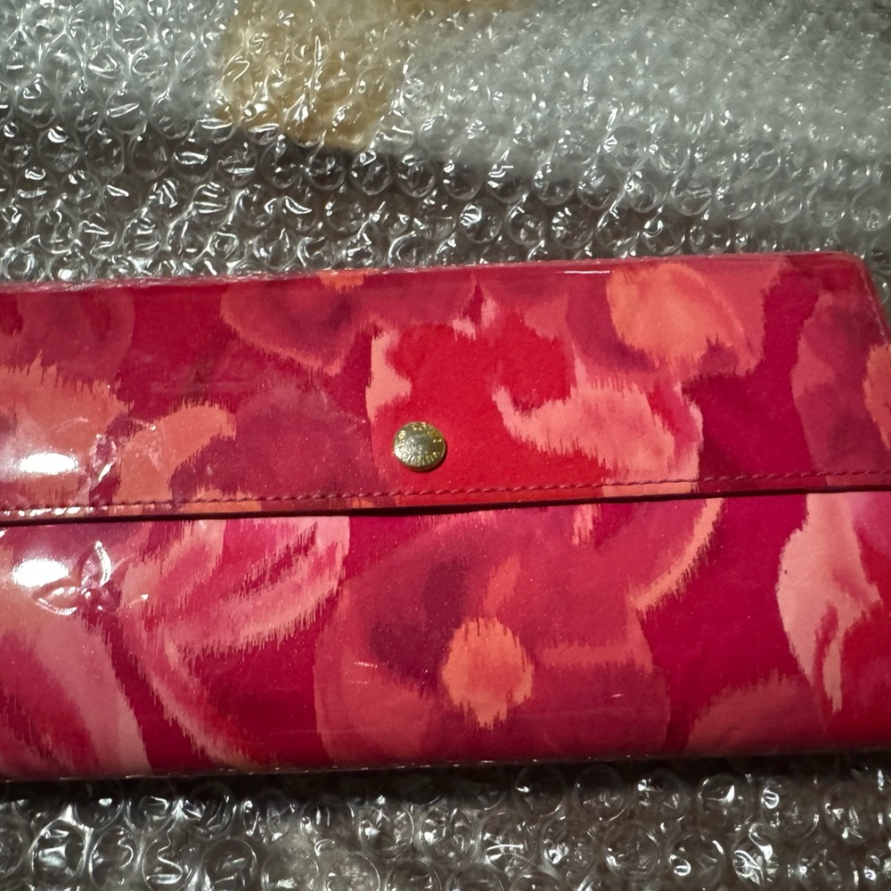 Louis Vuitton Vernis Ikat Flower Floral Pattern Long Wallet - Picture 12 of 15